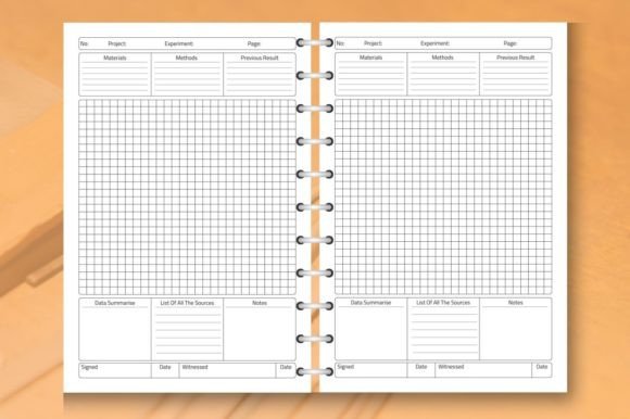 Download Lab Research Logbook Kdp Interior, - Premium Resources