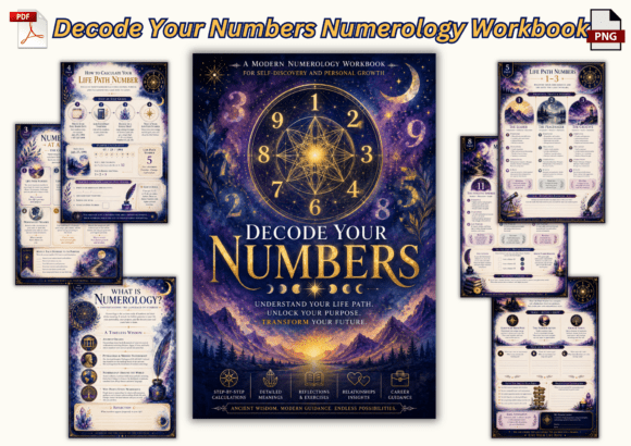 Download Numerology Workbook Decode Your Numbers - Workbook Collection