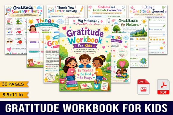Download Gratitude Workbook for Kids - Workbook Collection
